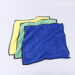 Asciugamani in microfibra per pulizia di vittura à l'ingrosu di novu design, pannu in microfibra à asciugatura rapida