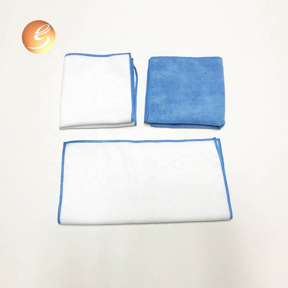 Rouleau de tissu de serviette de voiture de chiffon de nettoyage en microfibre