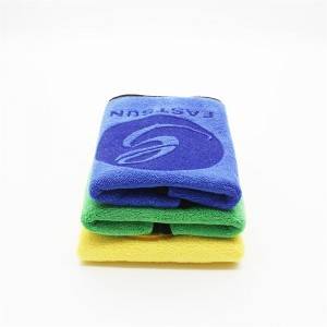 Promotion mikrofiber håndklæde til rengøring af bil/mikrofiber bil rengøringsklud/Kina engros mikrofiber bilvask håndklæde