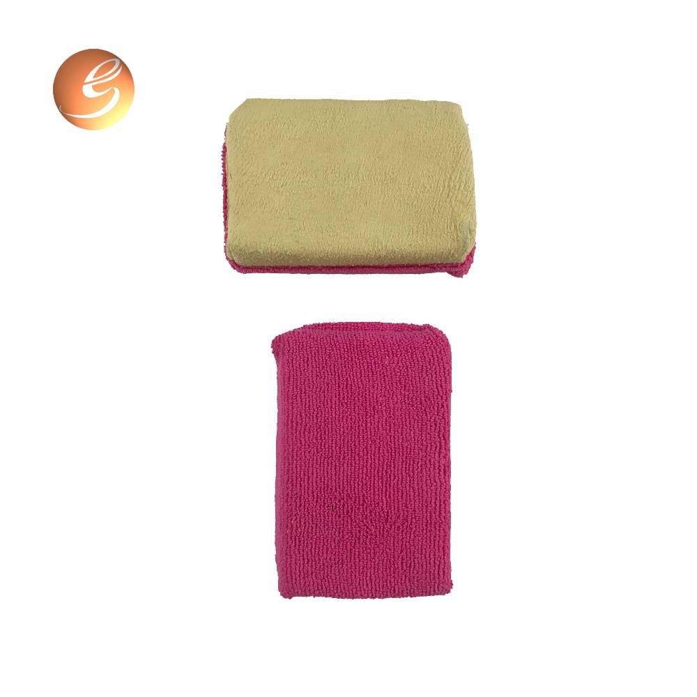 Soft Portable Leather Chamois Sponge para sa Auto Cleaning