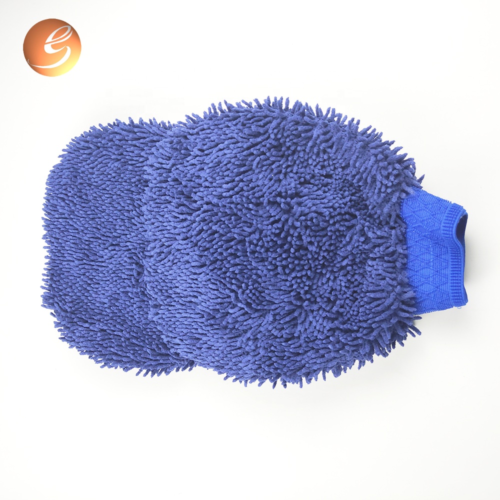 Car Patchwork Chenille Glass Cleaning Mitts Manufacturer