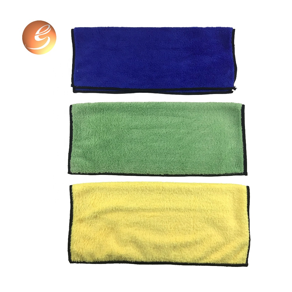सुपर शोषक सुकाउने ठूलो माइक्रोफाइबर सफाई कार तौलिया कारका लागि 3pcs