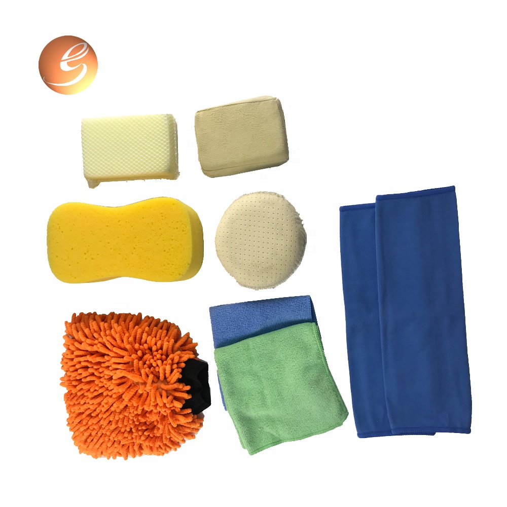 Propesyonal na portable multi function microfiber cloth towel car care kit