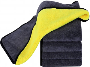 Super Absorbent Double side Microfiber Drying polishing Car Cleaning Cloth Towel