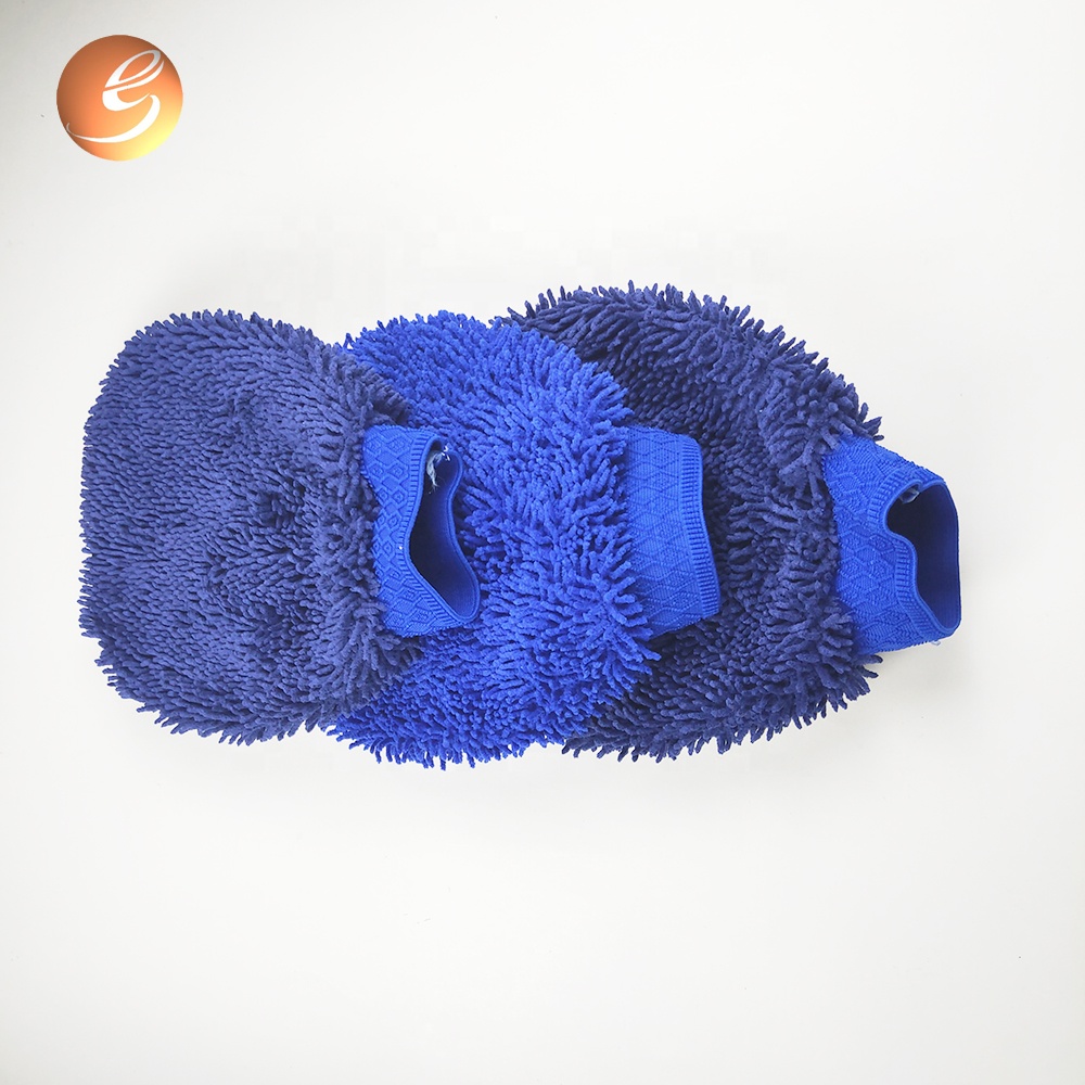 Chinese Deluxe Chenille Waterproof Car Cleaning Mitt Supply