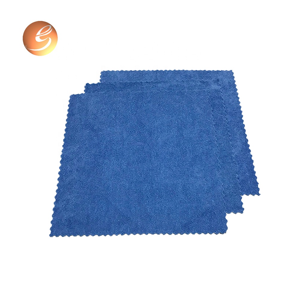 Engros kantløse 35*35cm mikrofiber billige bilrengøringshåndklæder