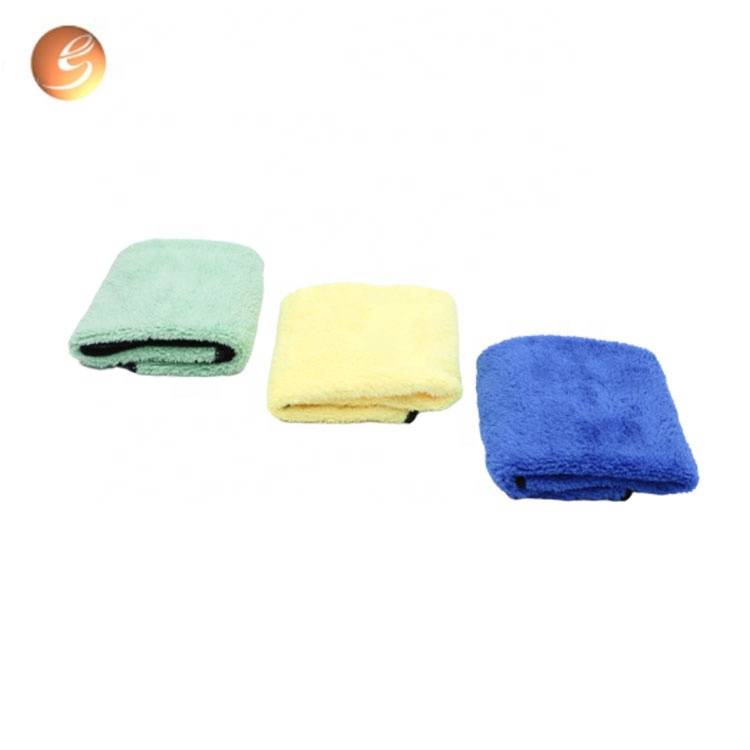 Asciugamano in microfibra pulito per auto super assorbente di alta qualità dal design personalizzato