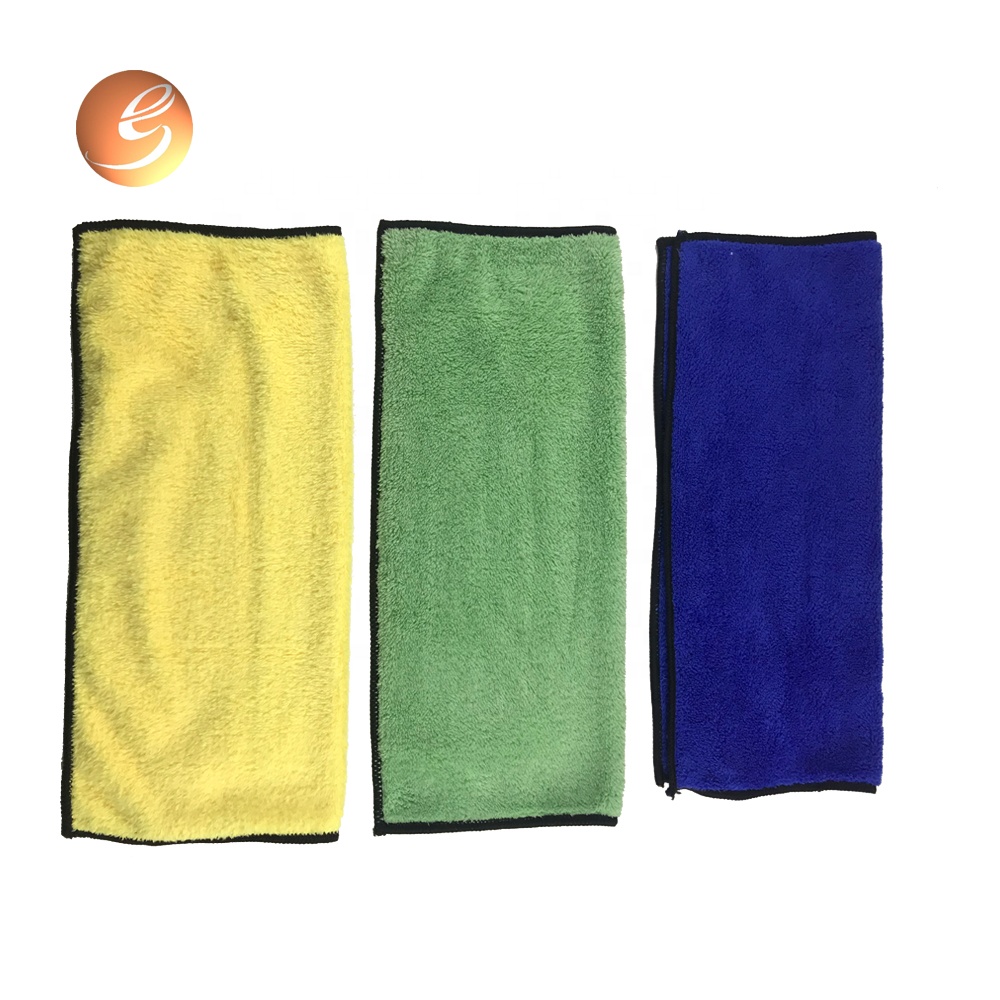 Asciugamano in microfibra spessa per l'auto Asciugamano in microfibra per la pulizia di l'auto Asciugamano 3 pezzi
