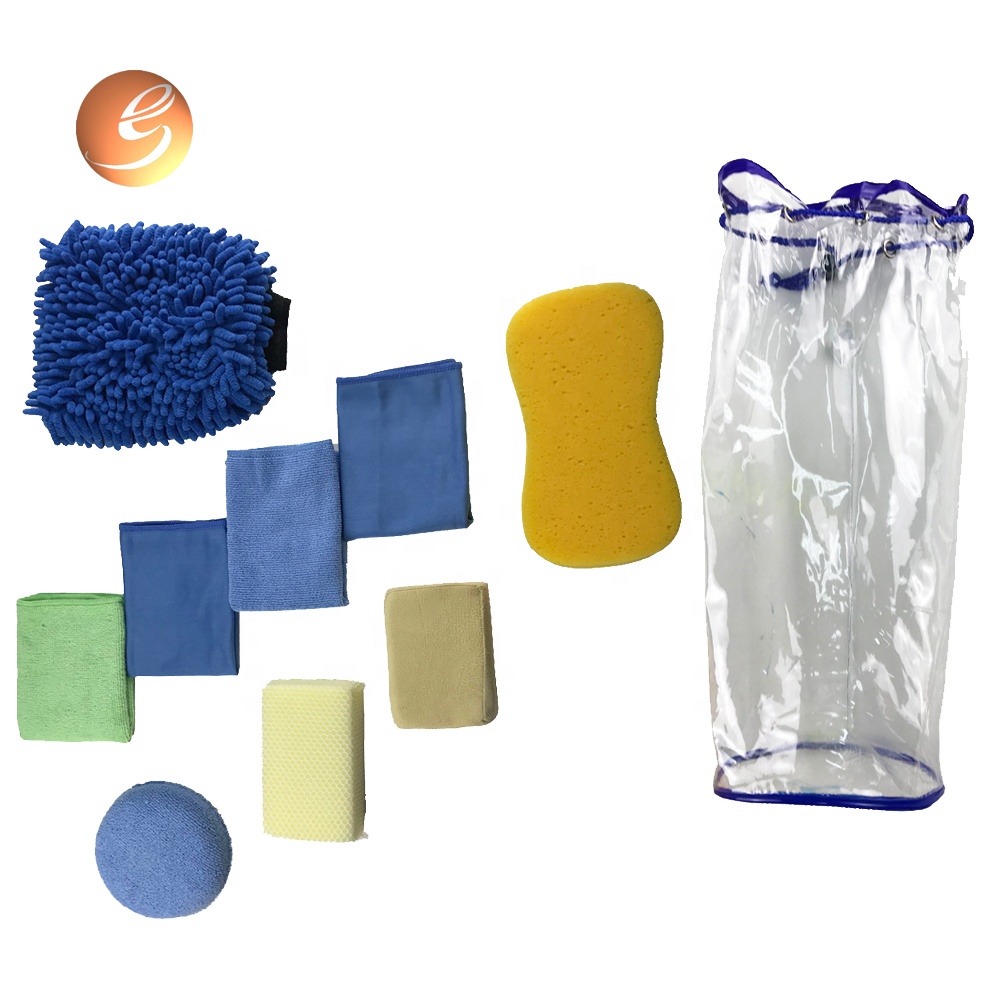 ໂຮງງານຜະລິດ polish chamois sponge wash tools ຊຸດລ້າງລົດ