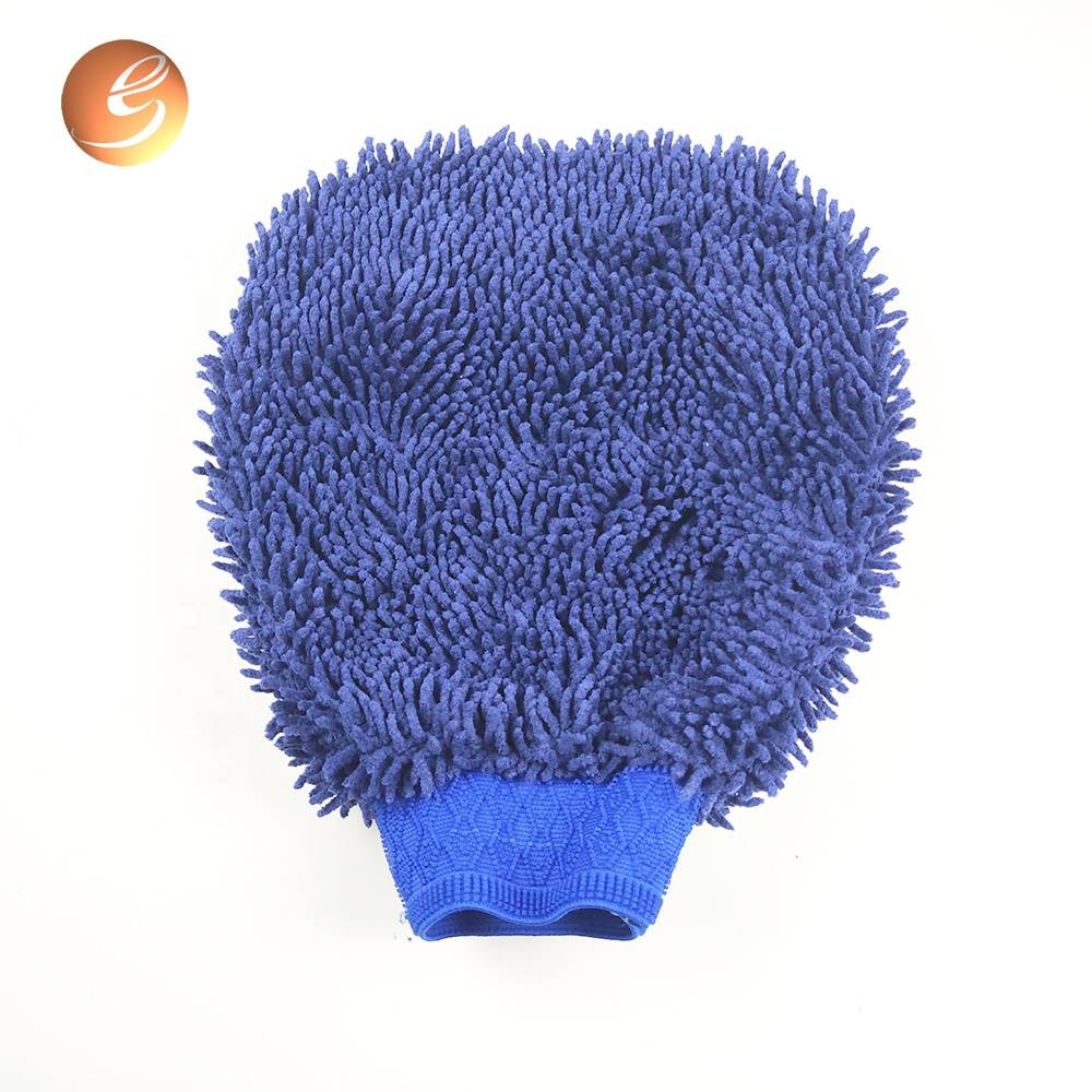 2019 New Arrivals Round Hole Microfiber Cleaning Car Wash Mitt