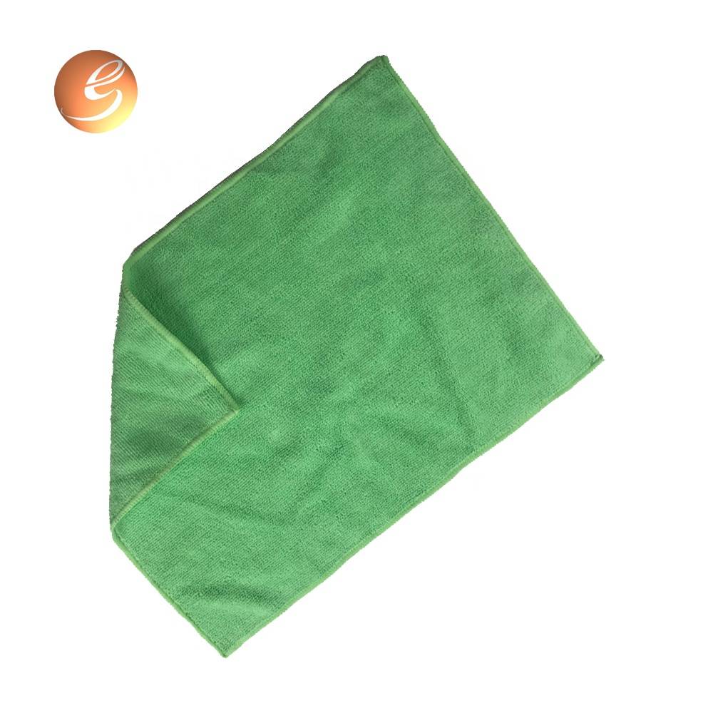 नरम त्वरित सूखी चेक बुनाई टेबल वाइप मैजिक किचन क्लीनिंग रैग माइक्रोफाइबर कपड़ा तौलिया