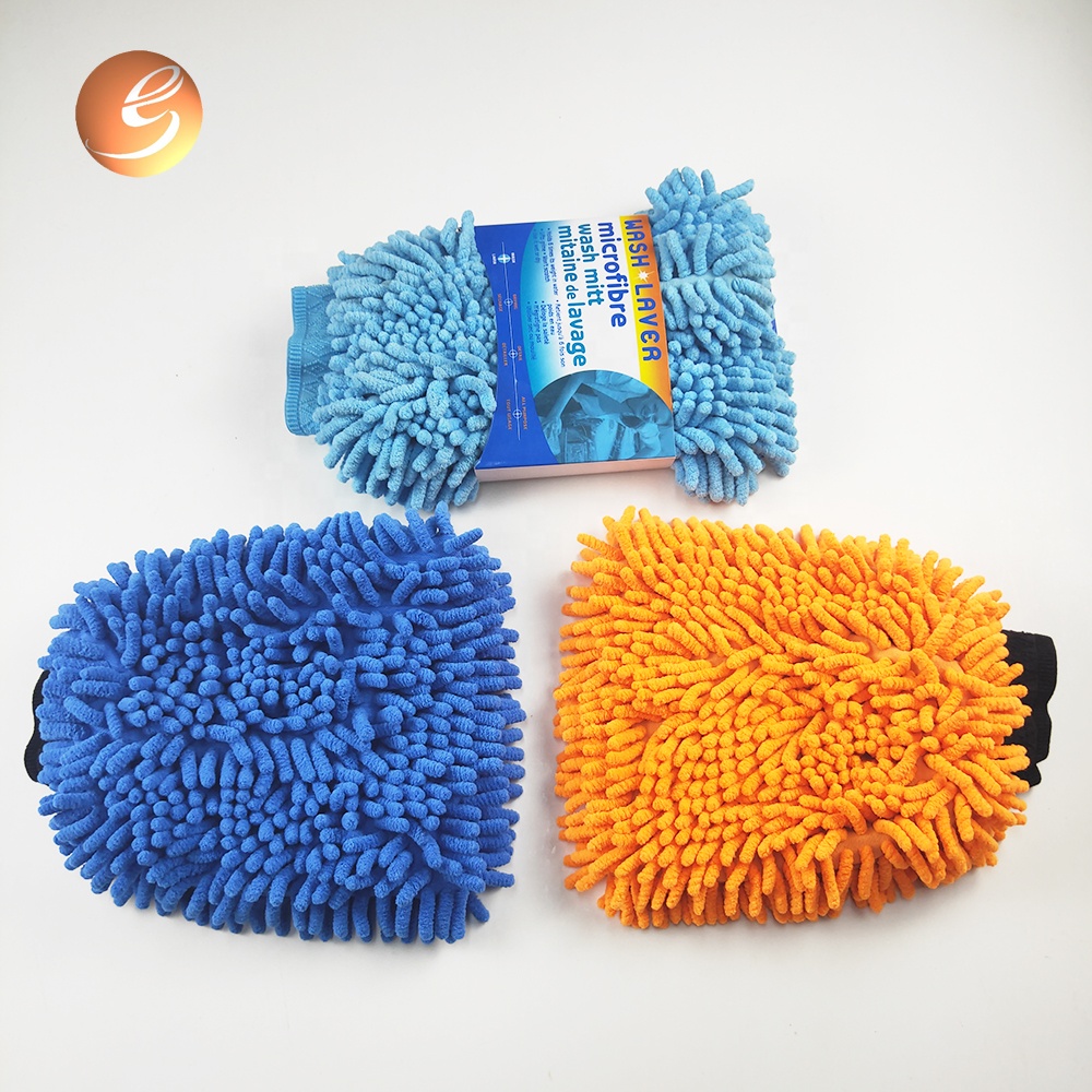 Top Sale Chenille Car Cleaning MItt i Hebei