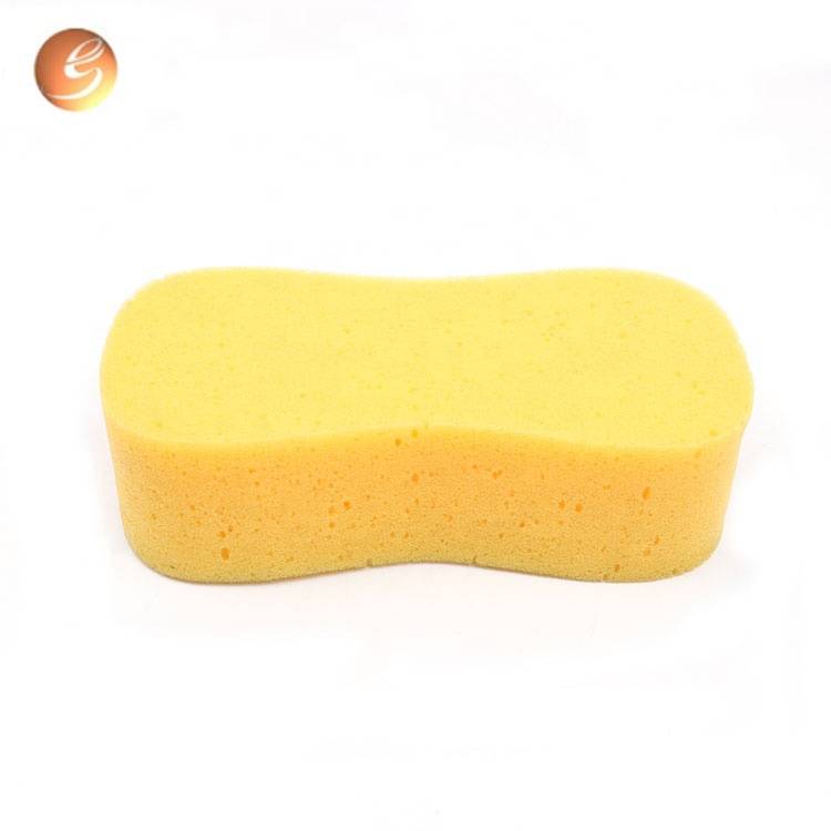 Professional Ua tau zoo Super Soft Thick Yellow Car Cleaning Sponge