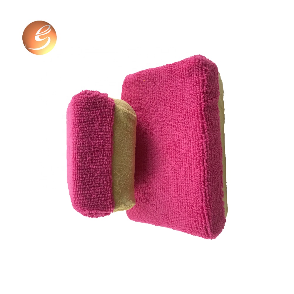 Microfiber Cloth Chamois nga Balat nga Paglimpyo sa Sponge Pad