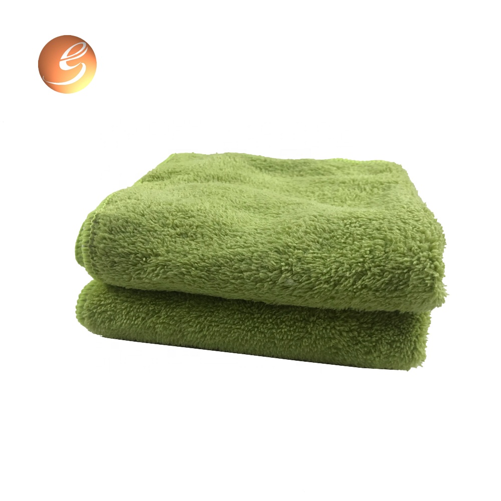 30*30 सेमी मोटाइ शोषक कोरल ऊन माइक्रोफाइबर सफाई तौलिया