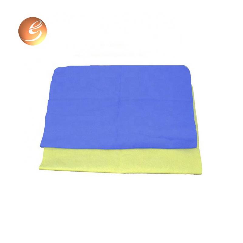 Ukuran warna khusus kain chamois sintetis gulungan kain shammy