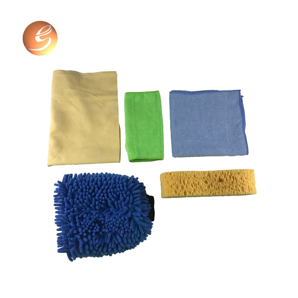 Microfiber Towel Super Absorbent Chamois Car Wash Cleaning Kit