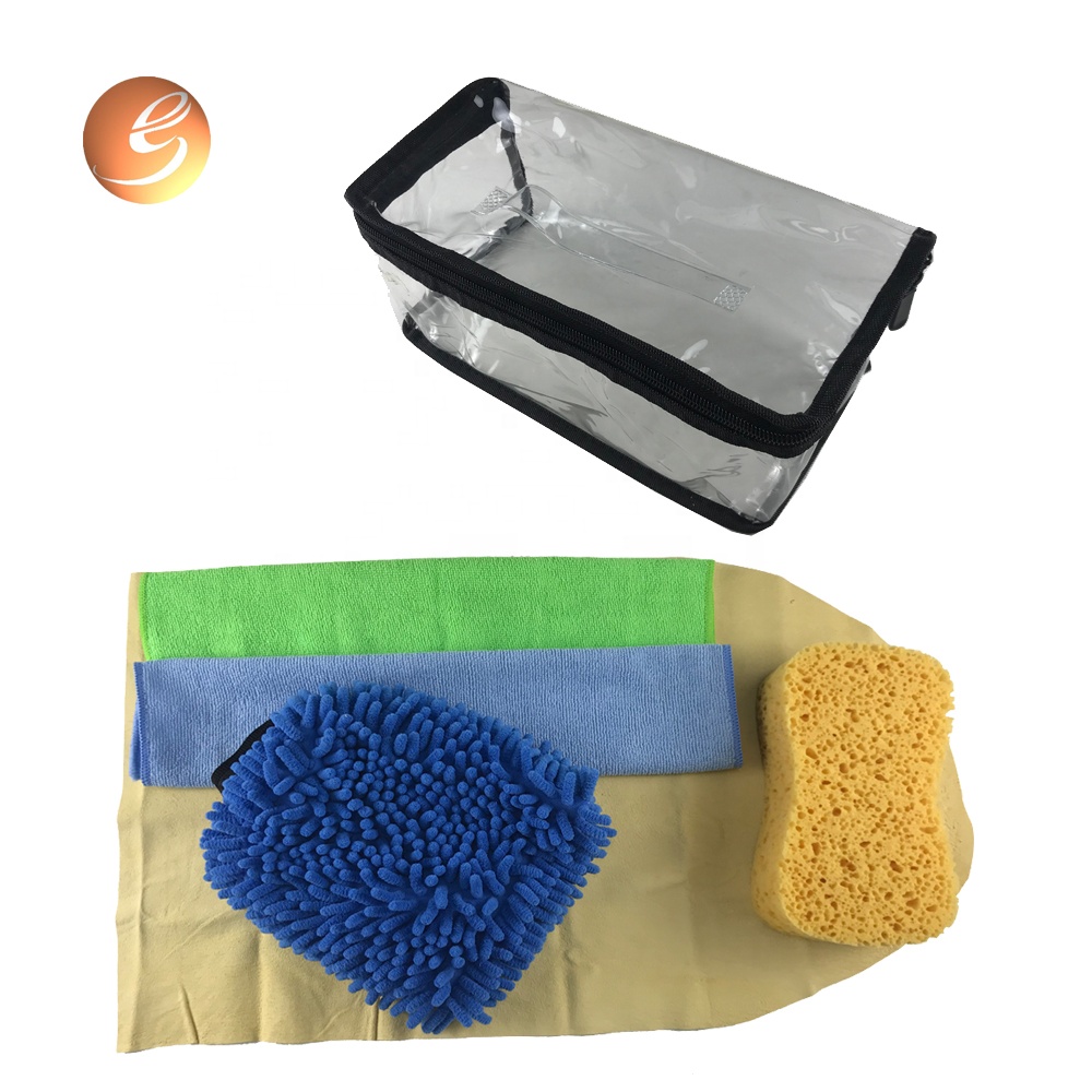 OEM quick dry microfiber cloths na naglilinis ng car wash set
