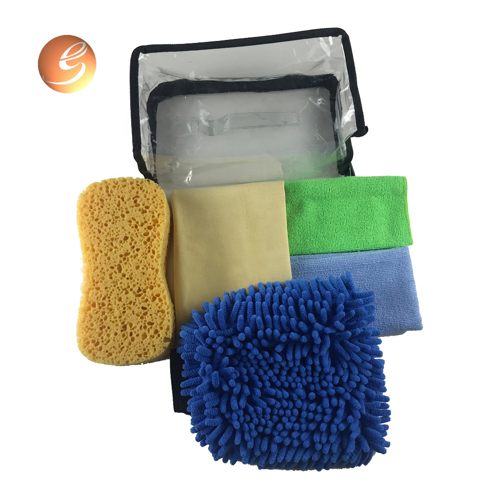 Competitive price microfiber cleaning cloth towel kit set