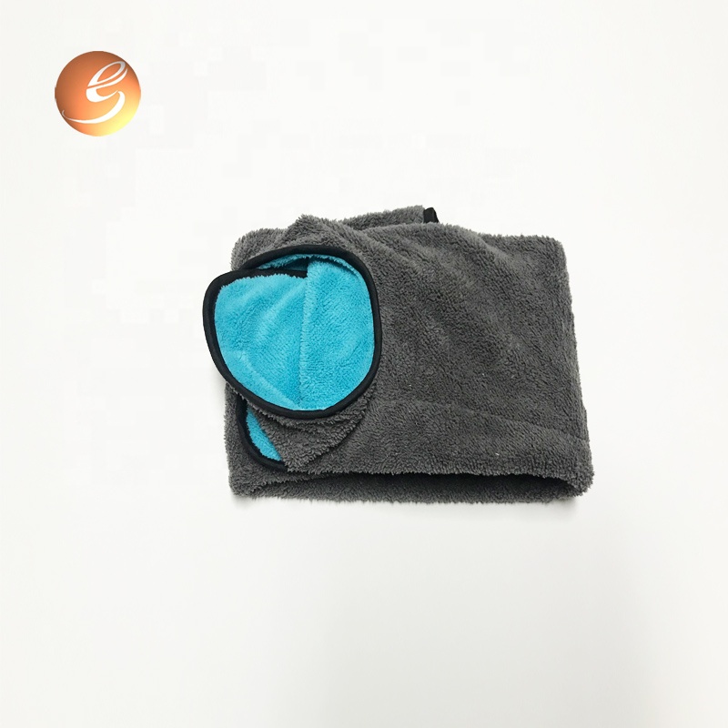 थोक मुद्रित साबर माइक्रोफाइबर सफाई तौलिया