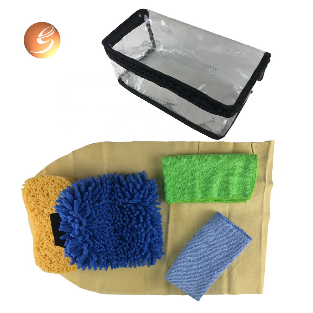 New products quick dry microfiber cloth car wash set
