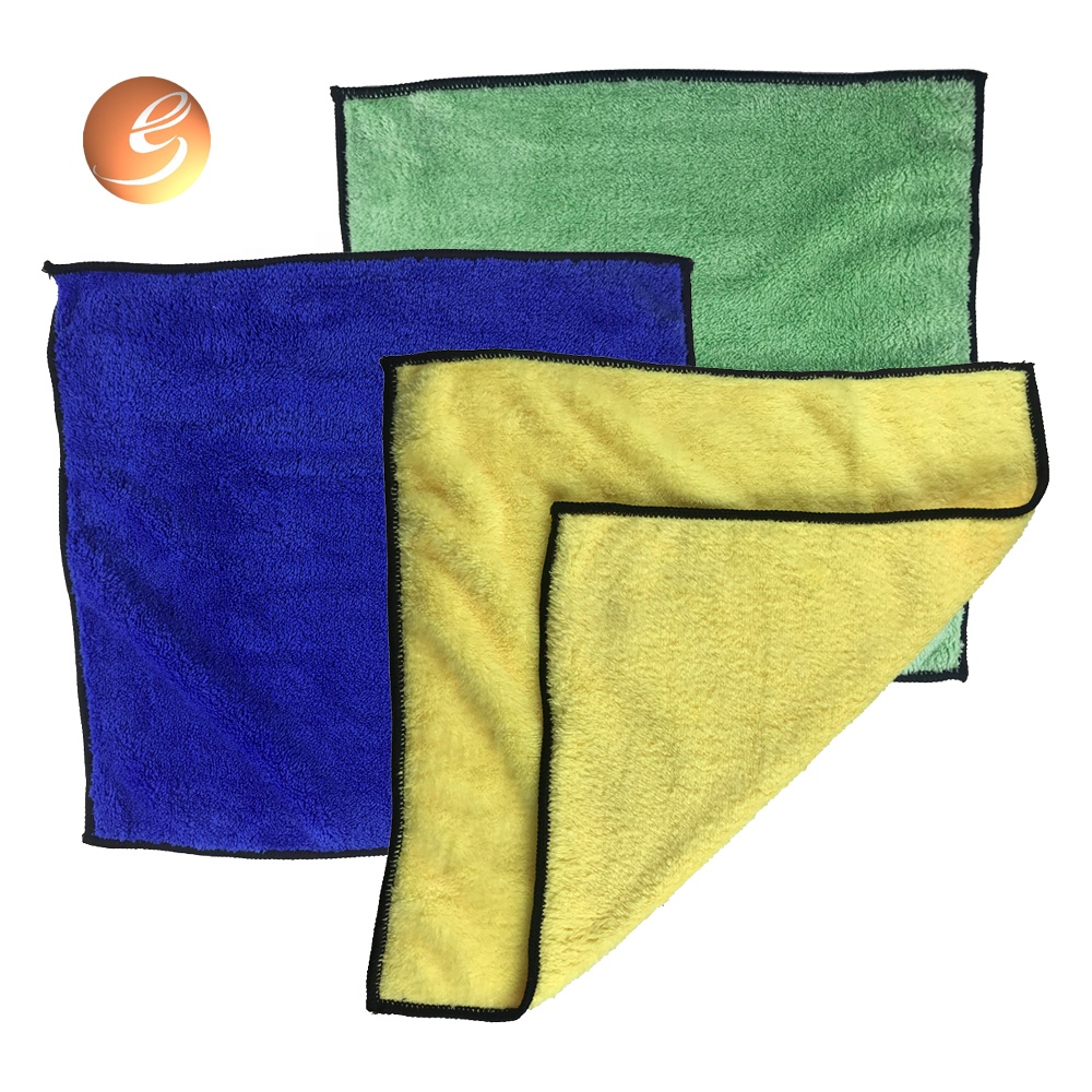 3pcs प्याक प्रमोशन बिक्री बजारमा माइक्रोफाइबर सफाई र्याग तौलिया साइज 35*35 सेमी