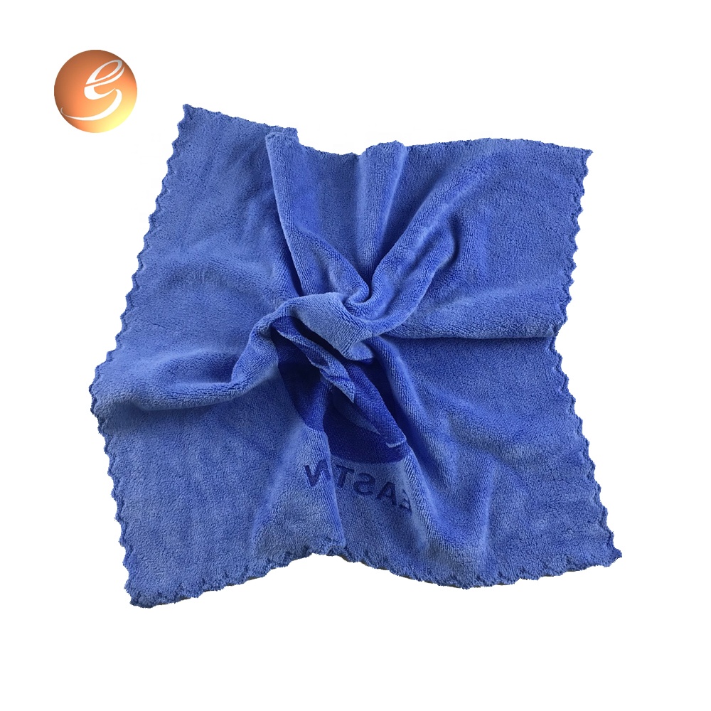 Logo personalizzato Asciugamano per la pulizia del panno in microfibra con stampa personalizzata promozionale