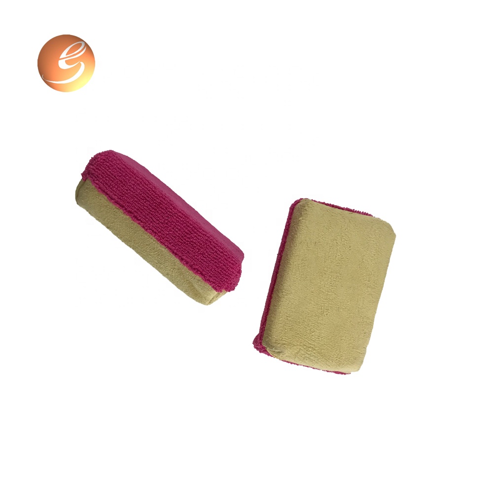 Almohadilla de lavado de cuero de gamuza con esponja limpia y alta absorción de agua