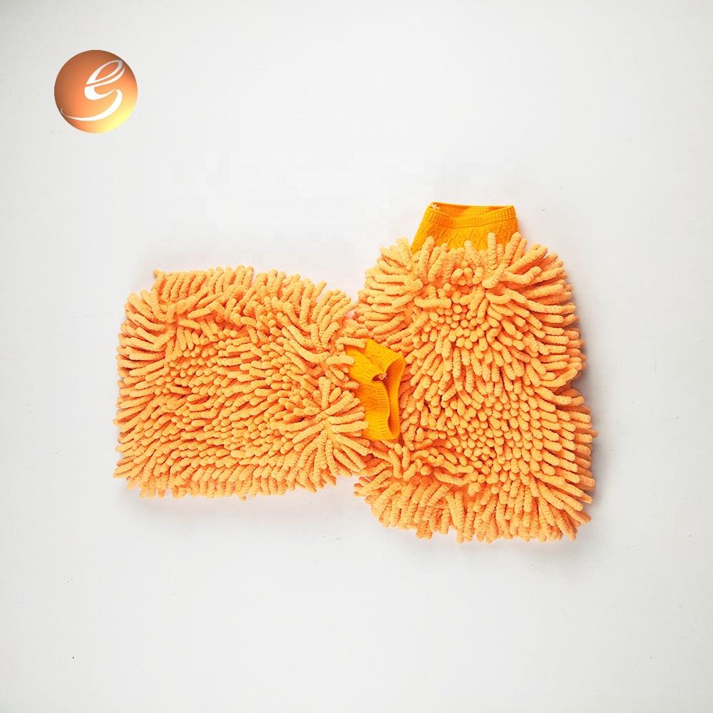 Professional Great Durability Chenille Car Cleaning Mitt