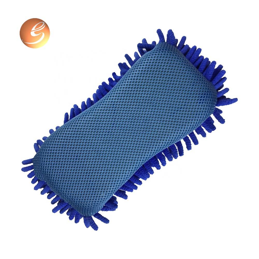 ຈີນສະຫນອງ sponge ລ້າງລົດ microfiber chenille super soft long pile