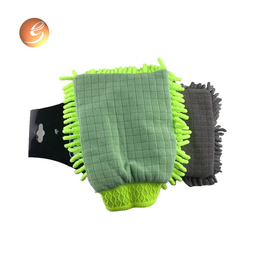Gant magique Super absorbant, gants de nettoyage de voiture, gants de nettoyage en tissu microfibre, gants de nettoyage en chenille