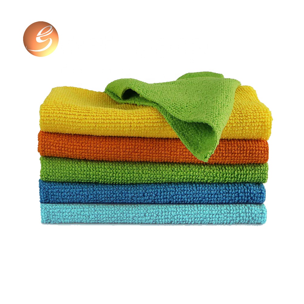 Juegos de toallas de regalo de toalla de microfibra teñidas reactivas de colores ricos
