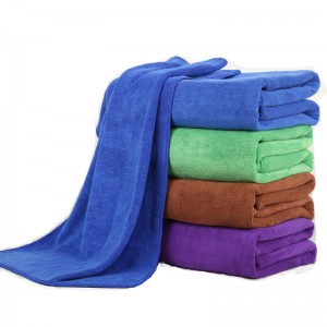 Врућа продаја микровлакана супер упијајућа крпа за прање аутомобила за сушење косе лепота крпа за чишћење пешкира