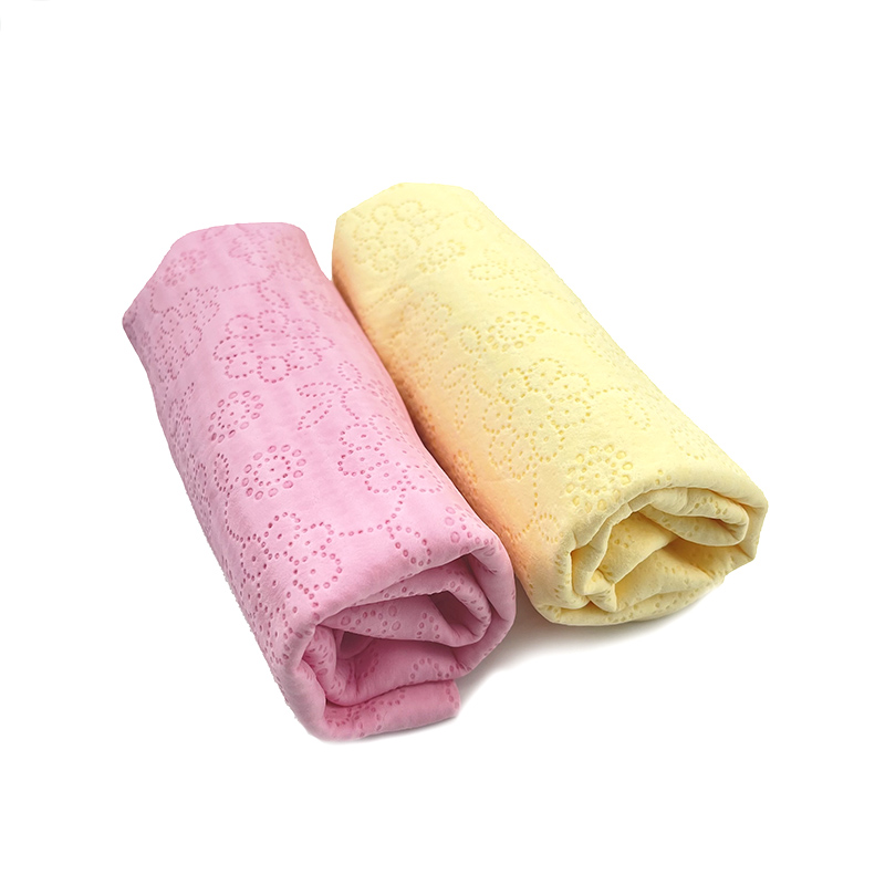PVA Chamois Drying Towel 3D Super Absorbent Pet Cooling Towel Car Care Hair Drying Towel Featured Image