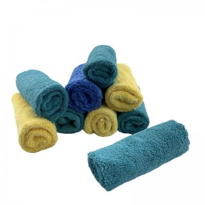 Pakyawan microfiber coral fleece microfiber kitchen towels Non-stick Oil wipes tela ng pinggan