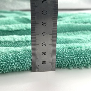 Microfiber Coral Fleece dan Twisted Loop Car Wash Towel kain pembersih kereta
