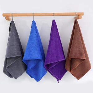 गर्म बिक्री माइक्रोफाइबर सुखाने वाला तौलिया कस्टम आकार लोगो माइक्रोफाइबर रसोई बाल पालतू कार तौलिया सफाई कपड़ा