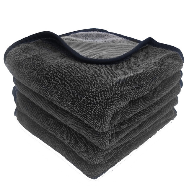 सुपर शोषक कार केयर माइक्रोफाइबर लुप ट्विस्टेड तौलिया कार धुने तौलिया कपडा विशेष छवि