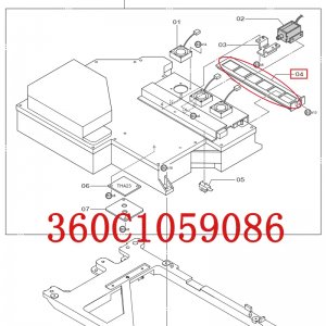 360C1059086 Laser tace don Frontier Fuji 550 570 minilabs