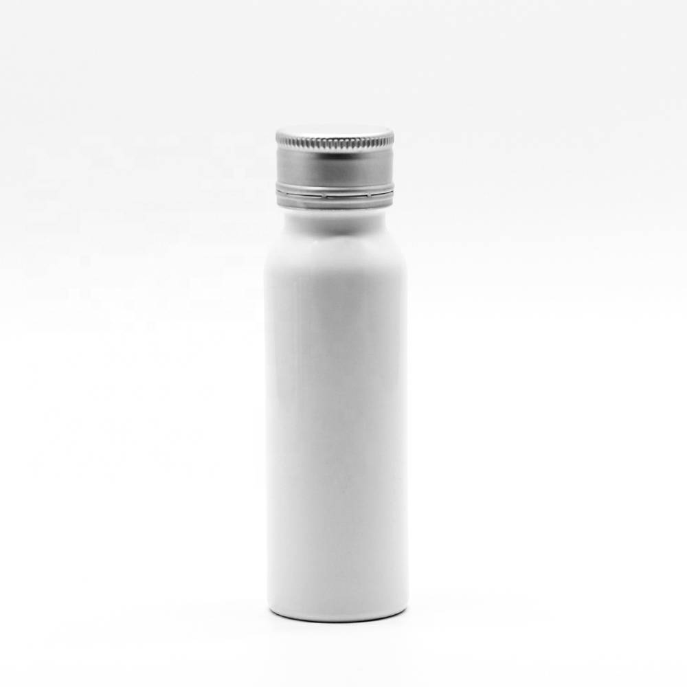environmentally friendly customized design biodegradable aluminum empty aluminium bottle for beverage