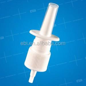 Higher quality fine mist nasal sprayer pump for aluminum bottle