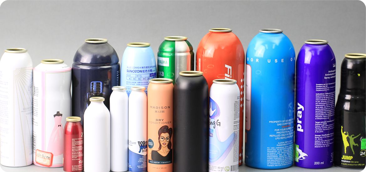 How are aluminum aerosol cans made?