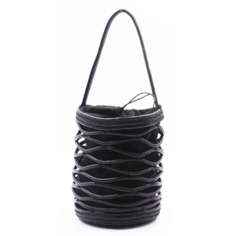 Eccochic Design Hand-made Pu Cord Bucket Bag Featured Image