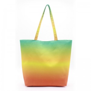 Eccochic Design Canvas Ombre Tote Beach Bag