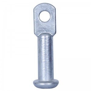 Insulator End Fittings Y Tipe Ball Clevis Ends Forging Steel Galvanized Clevis