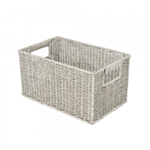 2019 Bag-ong Estilo sa China Manufacturer Tela Foldable Bread Basket Storage Basket nga adunay Custom Color & Size