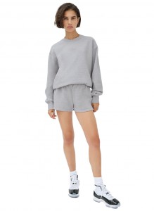 Custom Fleece French Terry, Sweatshirt & Shorts Sets with Ecofriendly Fabric