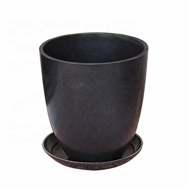 Excellent quality China Beautiful Eco-Friendly Biodegradable Bamboo Fiber Garden Planters Flower Pot