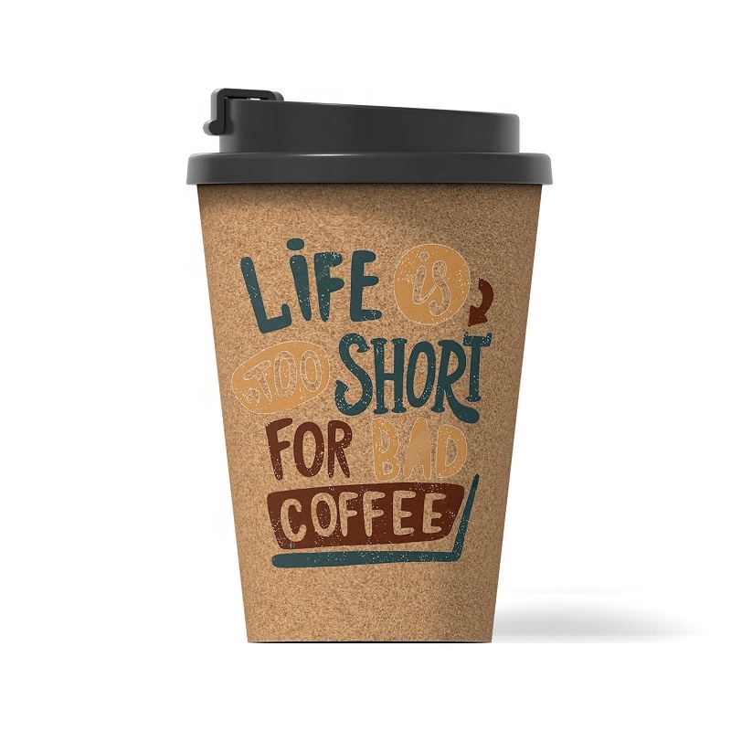Tasse à café étanche, couleur unie créative, protection de l'environnement, isolation thermique et tasse résistante à la chaleur