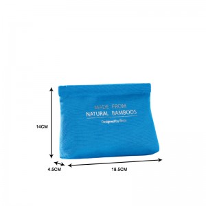 Mga custom na eco friendly na cosmetic bag / organizer travel bag-CBB078